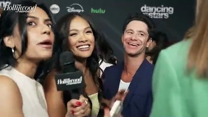 Jenn Tran "Sprinting" to the Airport for 'Dancing With the Stars' Cast Announcement Following Explosive 'Bachelorette' Season Finale | THR Video