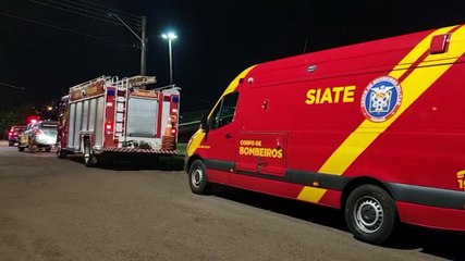 Socorristas, médico do Siate e GM atendem jovem em tentativa de suicídio nessa madrugada de sábado