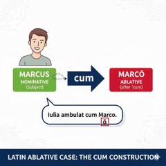 اللاتينية ٣ lingua latina حالة الجر ablative case