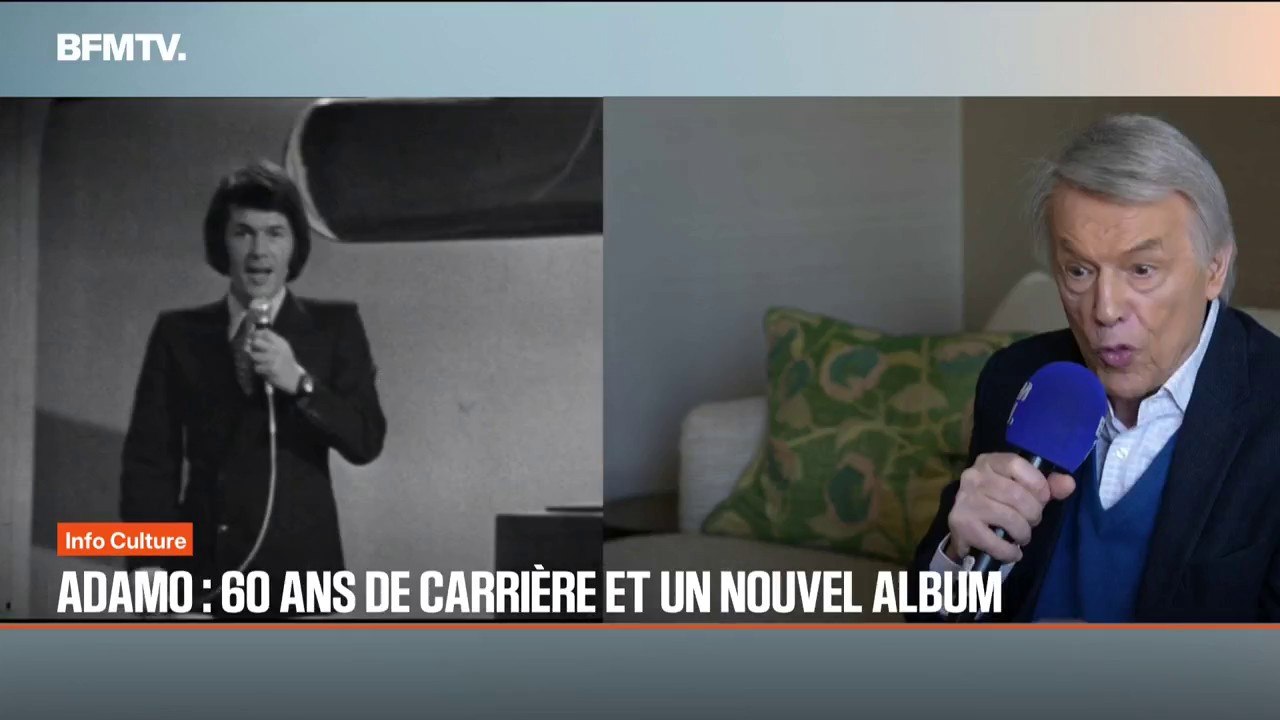 60 ans de carrière, 100 millions de disques vendus... Adamo revient avec un nouvel album