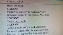 Julius Caesar, ACT - I, SCENE - II, Line 1 to 24 Explained