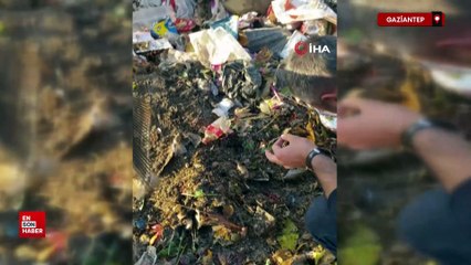 Gaziantep'te düşürdüğü 40 gram altın 40 tonluk çöplükte bulundu
