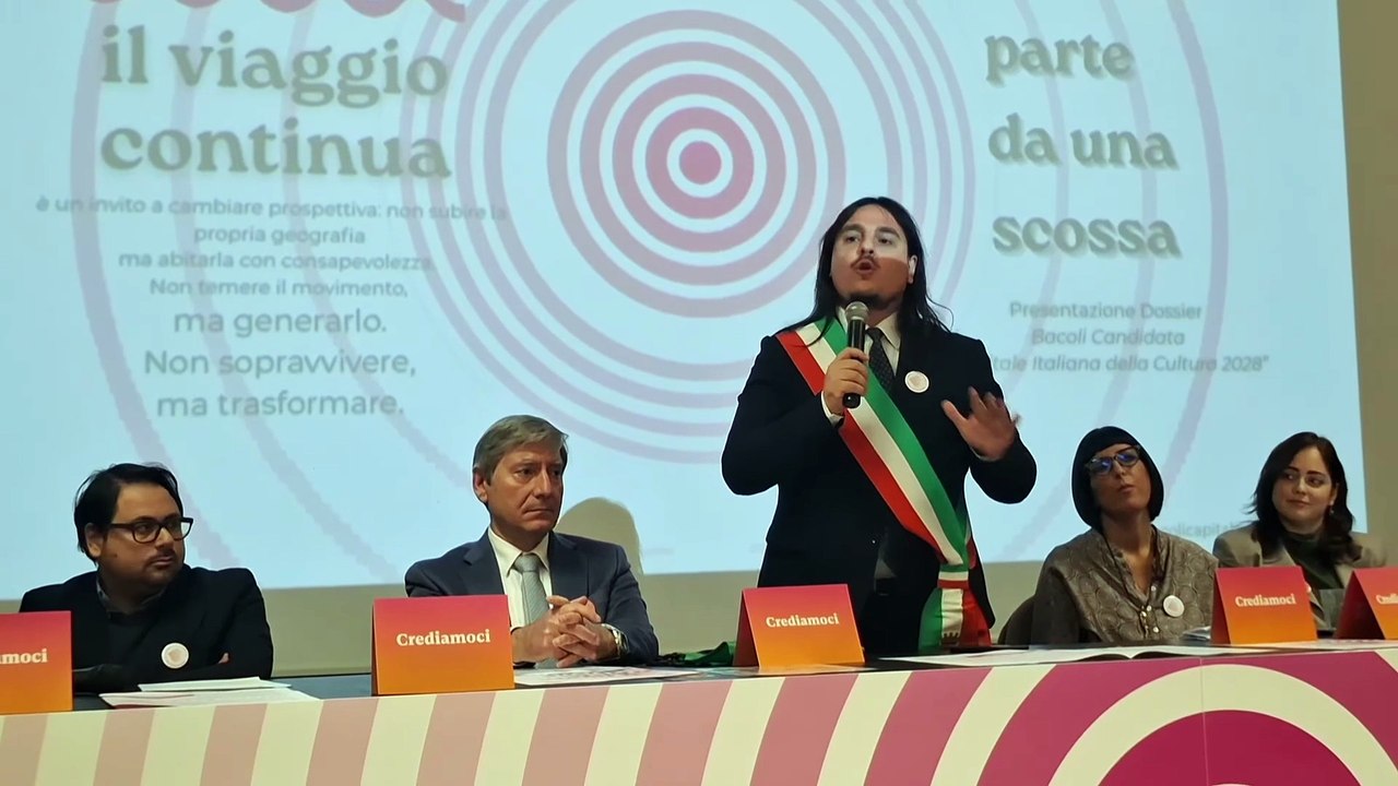 Bacoli (NA) - Presentazione del dossier Bacoli capitale della Cultura 2028 (28.11.25)