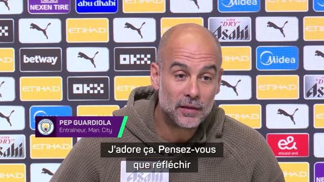 Man. City - Guardiola réfléchit-il trop ? : “Quand ça marche, je suis un génie”