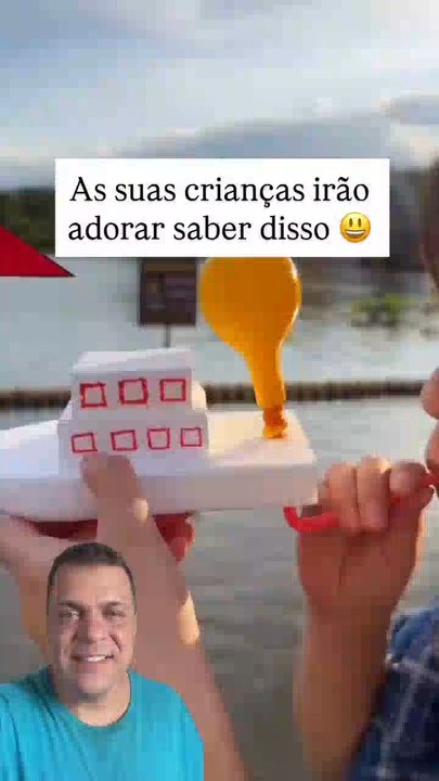 Construa um barco a jato de brinquedo usando um balão! 🎈🛥️💨