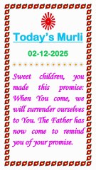 🇲🇰 Today’s Murli 2 December 2025 English | Today Murli in Male Voice | BRAHMA KUMARIS Murli in Eng