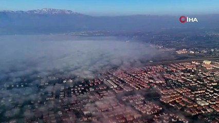 O ilimizde görüş mesafesi 20 metreye düştü