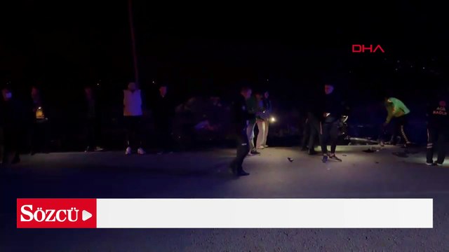 Ekipler seferber oldu! Telefon ışığıyla yol ortasında diş aradılar