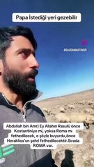 Papa’nın İznik Ziyareti Tartışması Peygamberimizin o hadisini gündeme getirdi!