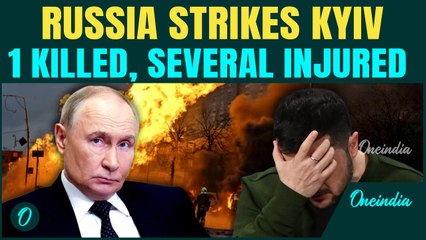 Putin UNLEASHES Kinzhal Missile, Drones on Ukraine|DEADLY Russian Strike kills 1, injures 11 in Kyiv