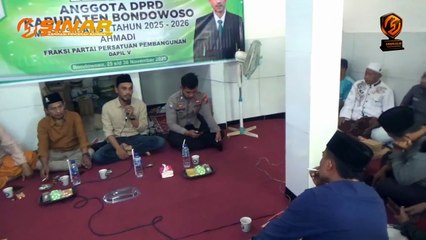 Aspirasi Data Kependudukan Eksekusi Langsung Dalam Reses Komisi l DPRD Bondowoso Ahmadi