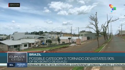 Brazil: Possible category 5 tornado devastates 90% of Rio Bonito de Iguazú
