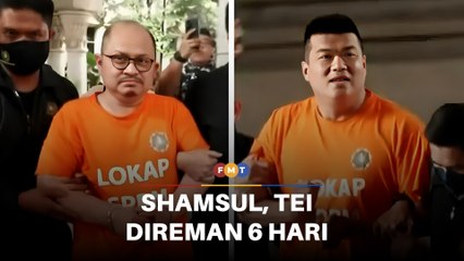 Shamsul Iskandar, Albert Tei direman 6 hari