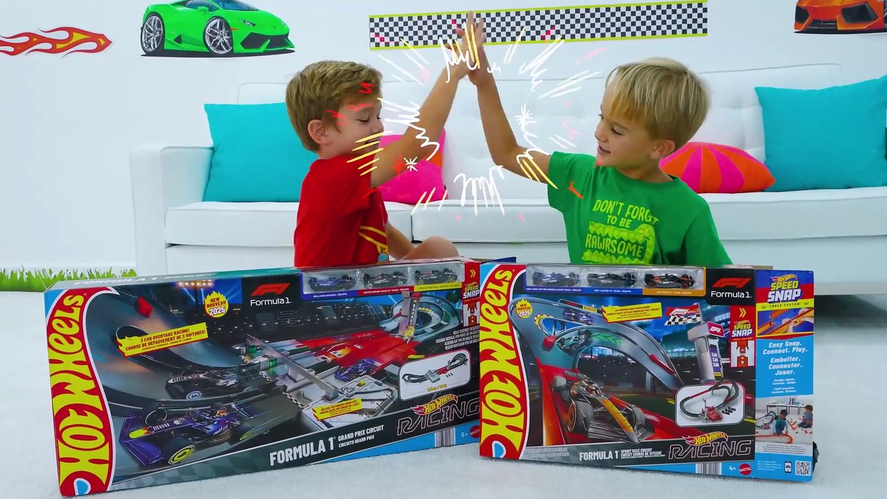 Kids Race Cars - Who Will Win_
