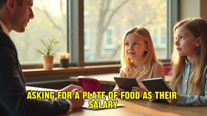 Twins Ask for Food as Salary at Restaurant Job Interview – Heartwarming Story Twist