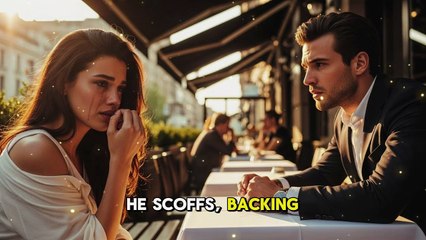 He Saw Her Crying Outside the Restaurant — Minutes Later, Mafia Boss's Men Surrounded Her Ex.