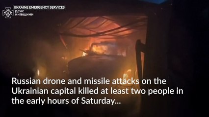 Russian attacks kill two in Kyiv as diplomatic efforts to end war gain momentum