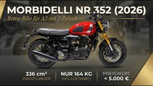 Morbidelli NR 352 (2026): Preiswert, Retro, Zweizylinder