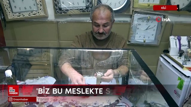 Kilis'te yarım asırdır zamana ayar veriyor