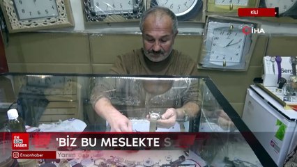 Kilis'te yarım asırdır zamana ayar veriyor