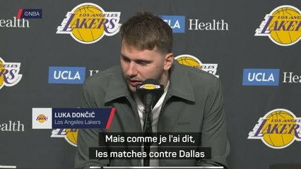 Lakers - Dončić : “Ce sera toujours spécial pour moi d’affronter Dallas”