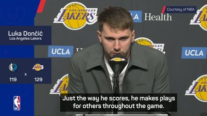 Doncic sees Reaves as 'one of the best in the league'