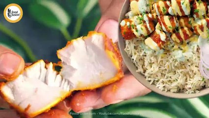 Tandoori Fish Rice Bowl Recipe By Food Fusion