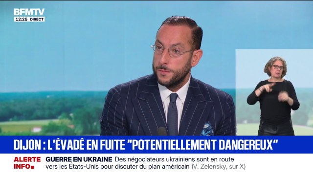 Les familles sont inquiètes et tétanisées : Me Saïd Harir, avocat de la victime du fugitif de la prison de Dijon, témoigne sur BFMTV