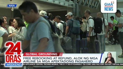 78 flights sa bansa kinansela, 14,000 pasahero apektado dahil sa Airbus A320 software update | 24 Oras Weekend