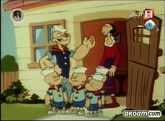 باباي ضد الآلة - Popeye vs. The Machine (1950s) 🤖- Popeye Cartoon in Arabic