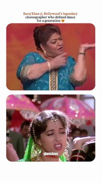 A little spark of Saroj Khan ji’s magic, the moves that shaped an era and still live rent-free in our hearts 💃✨ #glamsham #sarojkhan #bollywooddance #indiancinema #legendarychoreographer #dancelegacy glamsham, saroj khan, bollywood dance, indian cinema