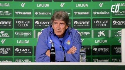 Manuel Pellegrini habla sobre su mala racha en los derbis