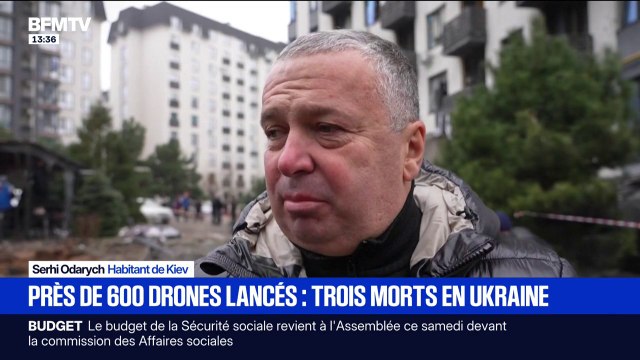 La situation empire de jour en jour : les habitants de Kiev sous le choc après l'attaque de drones russes