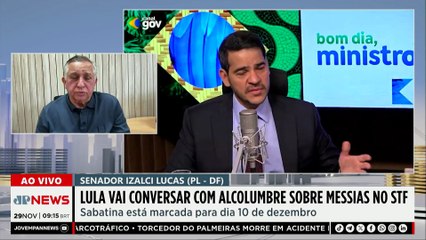 Senador fala sobre expectativas para sabatina de Jorge Messias