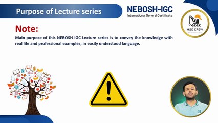 NEBOSH IGC Lecture 7 (Element 2.2) _ Making the Management System Work The Health and Safety Policy
