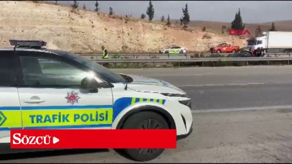 Otomobil bariyerlere çarptı: 1 ölü, 2’si ağır 4 yaralı