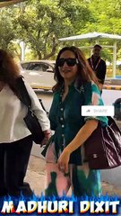 Bollywood Actress Madhuri Dixit Arrived at the Airport for Traveling 🤓