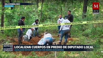 Carlos Bautista Tafolla reporta hallazgo de cuatro cuerpos en predio
