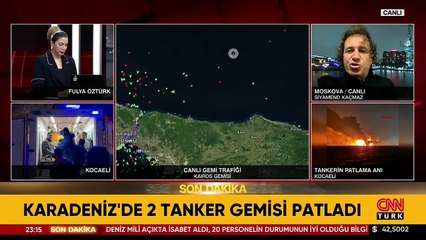 CNN TÜRK Moskova Temsilcisi Kaçmaz anlattı: "Rus medyası patlamayı Ukrayna mayınları ve dronlara bağladı"