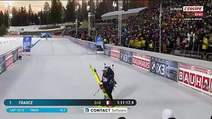 Les Bleues s'imposent sur le relais d'Östersund - Biathlon - Coupe du monde