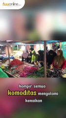 Dampak Bencana Sumatera: Harga Pangan di Pekanbaru Naik, Pembeli Kurangi Belanja