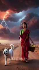 A Deer Saved The Banana Tree from Drying Out by Water it 😭