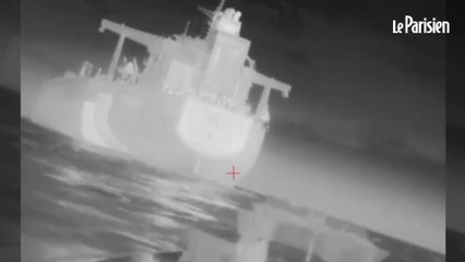 Les images des attaques sur deux navires de la flotte « fantôme » russe revendiquées par Kiev