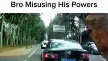 Bro Misusing His Powers☠️#cars #carsworld #shortvideo