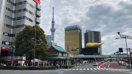 [3D Ambient Sound] Tokyo Soundscape – ASAKUSA | 60 Minutes | Binaural City Ambience for Work & Sleep