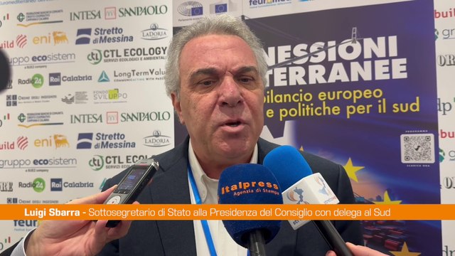 Sud, Sbarra Costruire condizioni favorevoli ai giovani