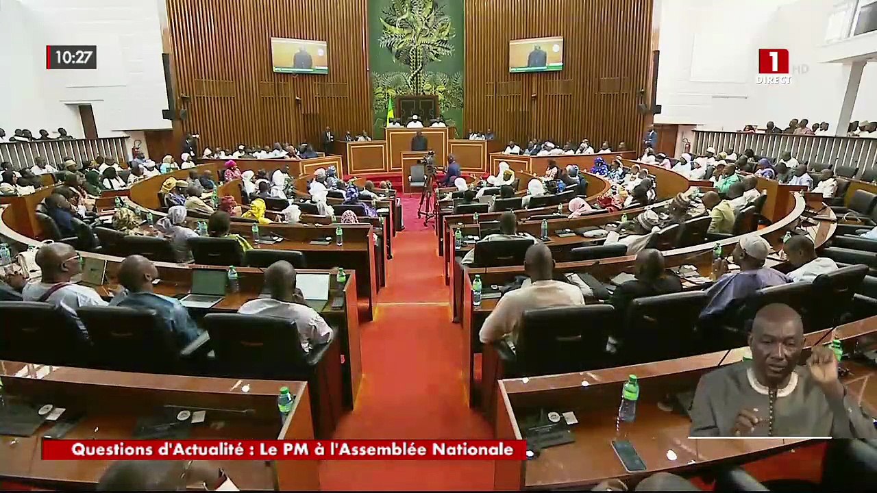 Assemblée NATIONALE :  Le PM Ousmane Sonko face aux députés  et dévoile ses projets