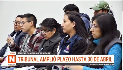 Amplían plazo del botadero