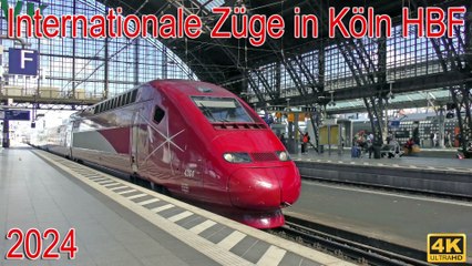 Internationale Züge in Köln HBF