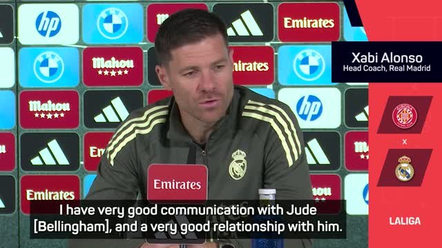 'World-class' Bellingham always looking to improve - Alonso